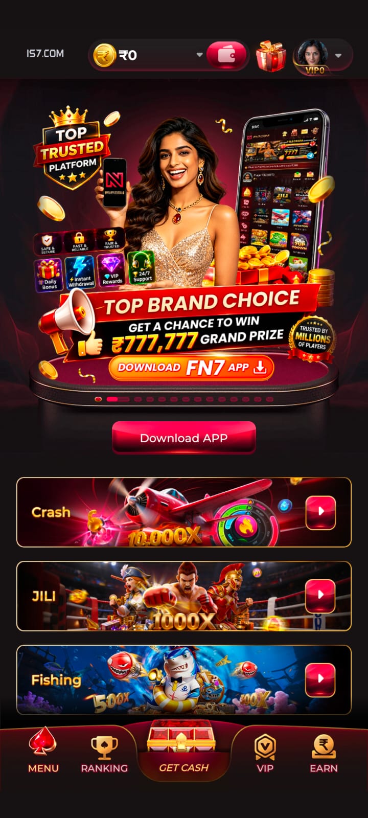 IS7 Game online gaming platform